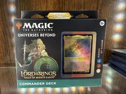 NEW SEALED Magic The Gathering Lord of the Rings Commander Deck Riders Of Rohan - Image 1