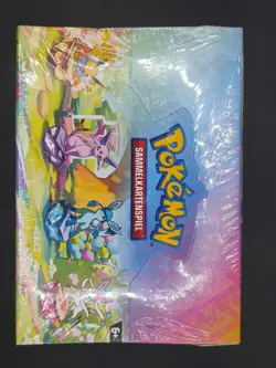 Pokemon Prismatische Entwicklung Mini Tin Display DE Neu OVP Sealed - Image 1