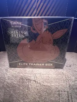 Pokemon TCG Shining Fates Elite Trainer Box NEW Factory Sealed + Case - Image 1
