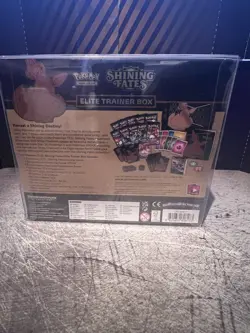 Pokemon TCG Shining Fates Elite Trainer Box NEW Factory Sealed + Case - Image 2