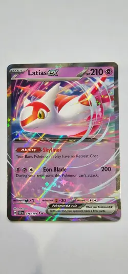 Latias ex 076/191 - Surging Sparks - Pokemon TCG - Double Rare - Image 1