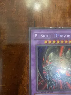 Yugioh B. Skull Dragon BPT-006 Secret Rare Promo Tin Vintage HP/Damaged - Image 3
