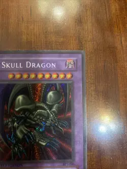 Yugioh B. Skull Dragon BPT-006 Secret Rare Promo Tin Vintage HP/Damaged - Image 4