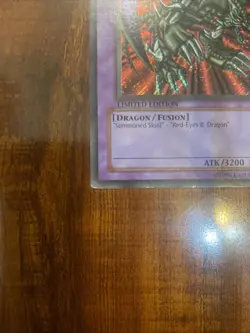 Yugioh B. Skull Dragon BPT-006 Secret Rare Promo Tin Vintage HP/Damaged - Image 5