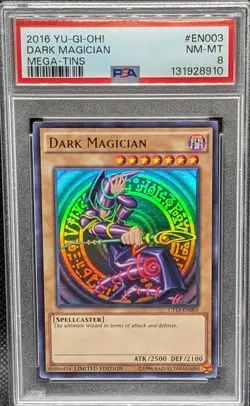 2016 Yu-Gi-Oh! Dark Magician [CT13-EN003] Ultra Rare PSA 8 - Image 1