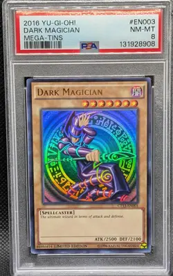 2016 Yu-Gi-Oh! Dark Magician [CT13-EN003] Ultra Rare PSA 8 - Image 2