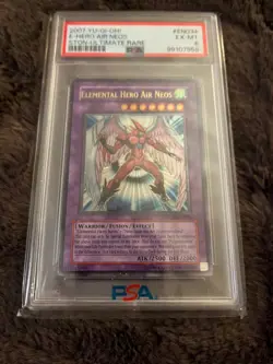Elemental Hero Air Neos Ultimate Rare Unlimited PSA 6 - Image 1