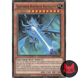 Yugioh Subterror Behemoth Voltelluric RATE-EN084 Rare 1st Edition NM - Image 1