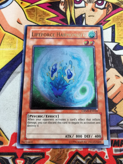 Lifeforce Harmonizer crms-en026 Unltd Ed (LP/HP) Ultimate Rare Yu-Gi-Oh! - Image 1