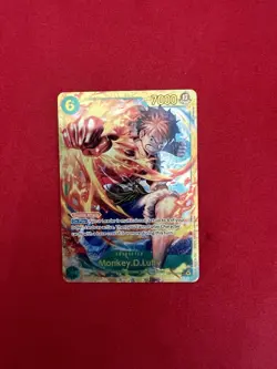 Monkey D. Luffy OP13-118 SEC Carrying on His Will One Piece TCG Card English NM - Image 1