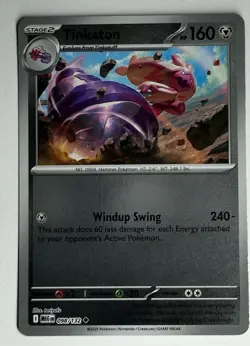 Pokemon TCG Paldea Evolved Tinkatink Tinkatuff Tinkaton Lot 6 Cards Basic Stage - Image 4