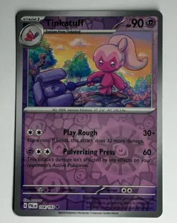 Pokemon TCG Paldea Evolved Tinkatink Tinkatuff Tinkaton Lot 6 Cards Basic Stage - Image 5