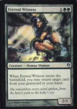 Eternal Witness - Duel Decks: Izzet vs. Golgari: #55, MTG Nm C262 - Image 1