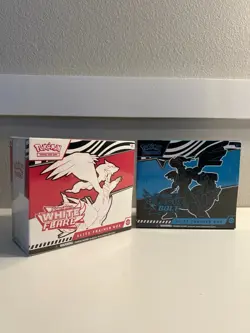 ✅ Pokemon Black Bolt & White Flare Elite Trainer Box ETB 2 Set (SEALED) - Image 1