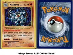 2016 Pokemon, XY Evolutions, #59/108 Machamp, Holo Rare - Image 1