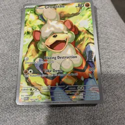 🔥Pokemon TCG-Hisuian Growlithe-181/167-Sv06: Twilight Masquerade-Holo-M/NM!🔥 - Image 2