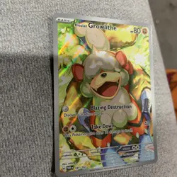 🔥Pokemon TCG-Hisuian Growlithe-181/167-Sv06: Twilight Masquerade-Holo-M/NM!🔥 - Image 4