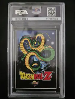 Dragonball Z Score Goku Earth's Hero #191 High-Tech Limited Cell Saga 2001 PSA 8 - Image 2