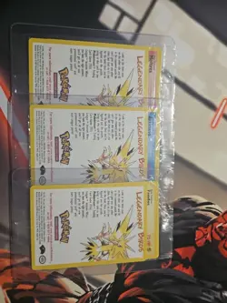 Sealed Set of 3 Pokemon Movie Promo Legendary Birds Moltres Zapdos Articuno - Image 1
