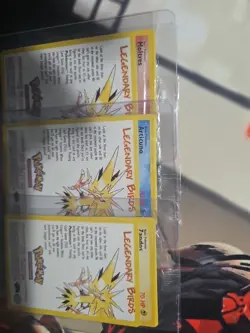 Sealed Set of 3 Pokemon Movie Promo Legendary Birds Moltres Zapdos Articuno - Image 2