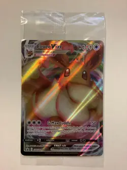 2021 Pokemon Black Star Promo SWSH087 Eevee VMAX M/NM - Image 1