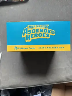 Pokemon Ascended Heroes Pokemon Center ETB New Sealed IN HAND - Image 5