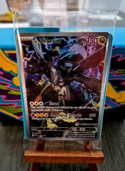 N's Zekrom 031 Ascended Heroes ETB Promo Pokemon Center Stamp - SEALED IN HAND - Image 1