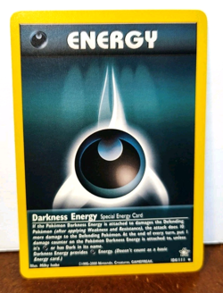 POKEMON DARKNESS ENERGY 104/111 RARE NEO GENESIS NM NEAR MINT - Image 1