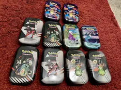 Pokemon Empty TCG Tins x 10 - Image 2
