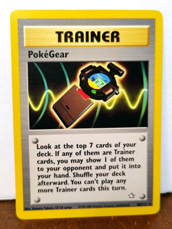 POKEMON POKEGEAR 88/111 NON-HOLO RARE TRAINER NEO GENESIS LP - Image 1