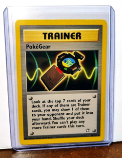 POKEMON POKEGEAR 88/111 NON-HOLO RARE TRAINER NEO GENESIS LP - Image 5