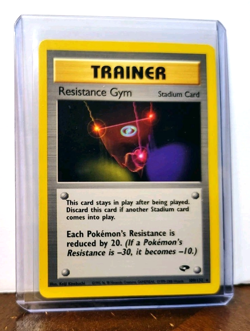 POKEMON RESISTANCE GYM 109/132 RARE TRAINER GYM CHALLENGE LP - Image 5