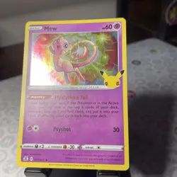 Mew Holo Rare Celebrations 011/025 LP- Pokemon TCG - Image 2