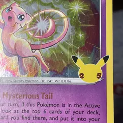 Mew Holo Rare Celebrations 011/025 LP- Pokemon TCG - Image 3