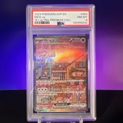 2023 Pokemon TCG 151 Ultra Premium Collection Mew ex Promo 053 PSA 8 - Image 1