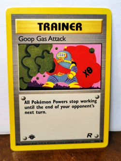 POKEMON GOOP GAS ATTACK 78/82 1ST EDITION TEAM ROCKET NM NEAR MINT - Image 1