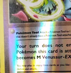 POKEMON VENUSAUR SPIRIT LINK 89/108 REVERSE HOLO XY EVOLUTIONS LP - Image 4
