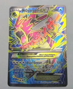 Pokemon TCG M Gyarados EX 115/122 Full Art Shiny Breakpoint Holo-NM - Image 1