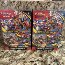 Pokemon TCG Mega Evolution Booster Bundle - Lot of 2 - Factory Sealed/Brand new - Image 1