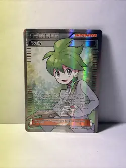 Wally Trainer FULL ART RARE 107/108 XY Roaring Skies Pokemon NM 2015 - Image 1