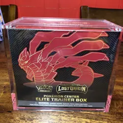 Lost Origin Pokemon Center ETB w/ Acrylic Case (Sealed) - Image 1