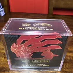 Lost Origin Pokemon Center ETB w/ Acrylic Case (Sealed) - Image 2