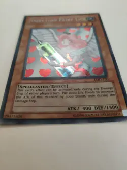 Yugioh! Injection Fairy Lily LOD-100 Secret Rare LP - Image 5