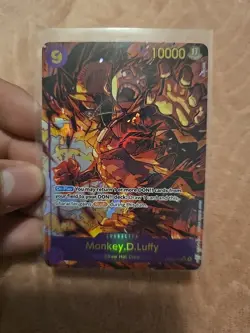Monkey.D.Luffy OP09-119 Alternate Art Emperors in the New World One Piece TCG - Image 1