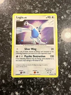 Pokemon Lugia 14/132 Secret Wonders Holo Rare 90HP Card - Image 1