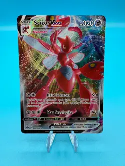 Scizor VMAX Darkness Ablaze Holo Card 119/189 Swsh03 2020 Pokemon Card NM - Image 1