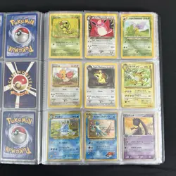 126 Vintage Pokemon Card Lot Binder Holos WOTC 1999 Base Jungle Fossil Eng Jpn - Image 5