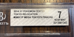 Pokemon Card Mega Tokyo’s Pikachu 098/XY-P Promo Tokyo Relocation 2014 Graded - Image 3