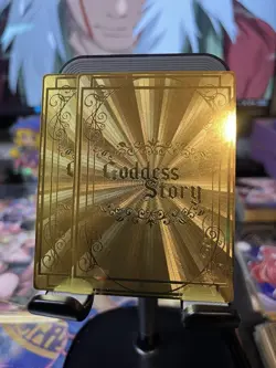 Goddess Story Metal Card Rare Waifu Anime Dragon Ball Z Android 18 - Image 1