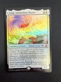 Aang, Airbending Master (FOIL) - Avatar (MTG) NM - Image 1